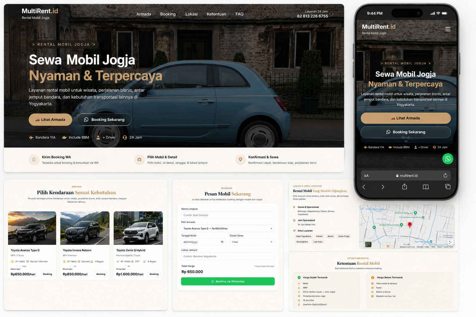 MultiRent.id — Rental Mobil Jogja